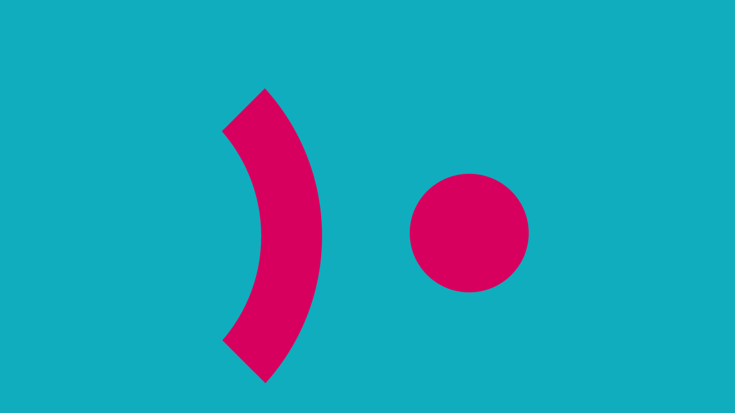 In blau und pink gestaltetes Bild im Querformat mit dem Arbeitgeber-Slogan des Pfalzklinikums